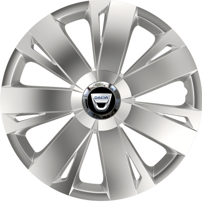 KRYTY KOLIES PRE DACIA 15" ENERGY silver 4ks